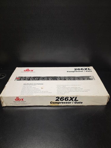 Dbx 266xl compressor gate - compressor,