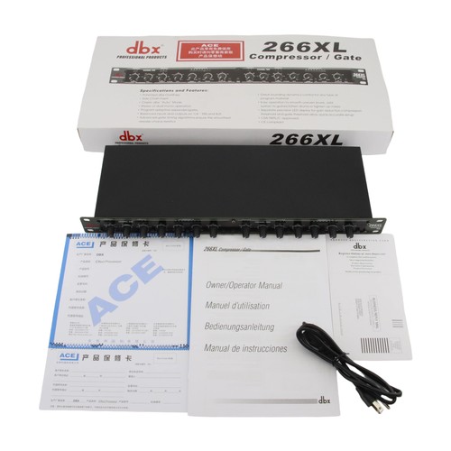 Dbx 266xl dual channel - dbx,