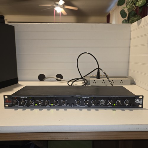 Dbx 266xl two channel - dbx, two-channel